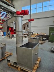 Конвейер моечный с измельчителем вертикальный VGS-6000-P- 1670-M-C